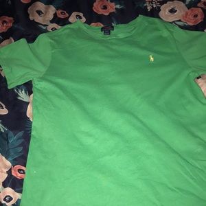 5/$30…. Green boys Polo